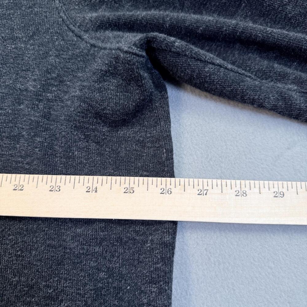 Polo Ralph Lauren Sweater Mens XL Gray Estate Rib Quarter Zip Cotton Pullover - Picture 4 of 10